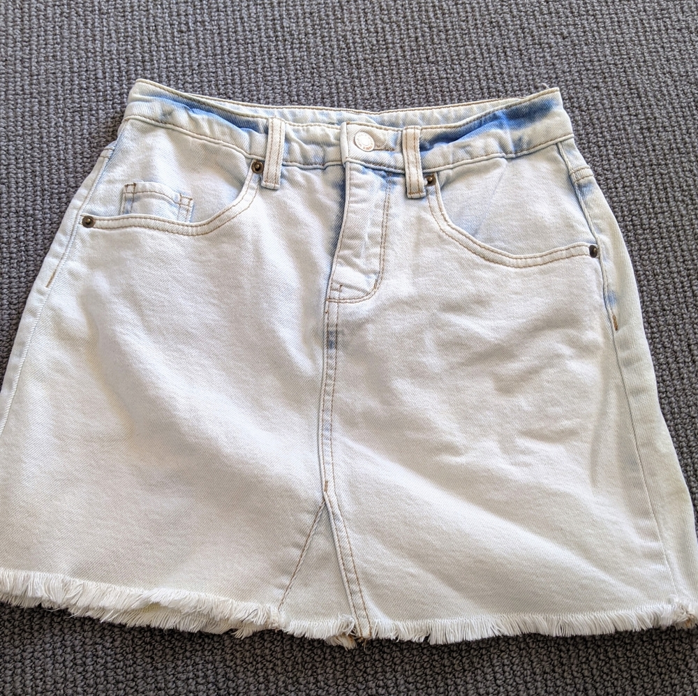 Wild Fable Light Wash Denim Skirt